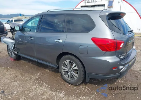 2017 Nissan Pathfinder Sl z USA, uszkodzony, nr VIN 5N1DR2MM5HC642946